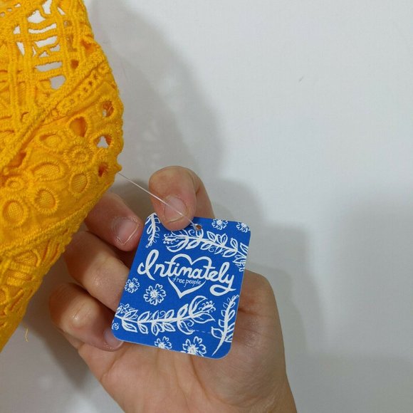 FREE PEOPLE INTIMATELY Carina Bralette Mango - Picture 5 of 8